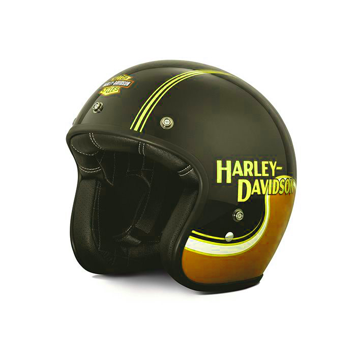 Jet Premium British Racing Green Open Face Motorcycle Helmet